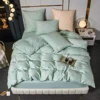 Комплект постельного белья Сатин Жаккард GC007 (1.5 спальный / 50-70 2 шт / 150*210 см 1 шт)