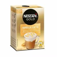 Кофе растворимый Nescafe Cold "Vanilla Latte" в пакетиках 8 шт. по 18,5 г (из Финляндии)