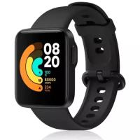 Ремешок классический силиконовы DF для Xiaomi Mi Watch Lite xiClassicband-06 (black)