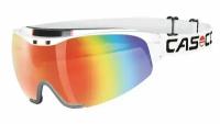 Маска для беговых лыж и биатлона CASCO Spirit Carbonic white-rainbow