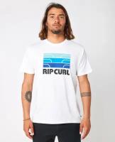 Футболка; М; SURF REVIVAL WAVING TEE; цвет 3262 OPTICAL WHITE; размер M