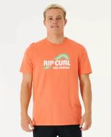 Футболка RIP CURL, размер L, бежевый