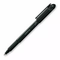 Ручка-роллер edding 1700 Roller 3, сменный стержень, черный корпус Синий