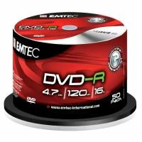 DVD-R 4.7GB Emtec 16x (упаковка 50шт. на шпинделе)