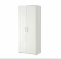 Шкаф 2-дверный Ikea Brimnes Икеа Бримнес, 78x190, белый