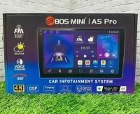 Автомагнитола BOS-MINI A5 PRO, 8 ядерный процессор, 2din (4/64 Gb, 9 дюймов)