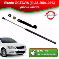 Упоры капота для Skoda OCTAVIA (ll) A5 2004-2013 / Газовые амортизаторы капота Шкода Октавия А5