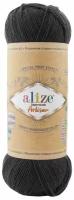 Пряжа Alize Superwash Artisan Черный (60), 75%шерсть/25%полиамид, 420м, 100г, 5шт