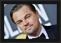 Плакат, постер на бумаге Леонардо Ди Каприо. Leonardo DiCaprio. Размер 21 х 30 см