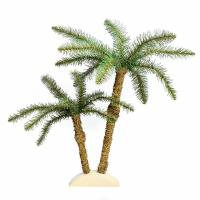 Елка искусственная выгода Пальма двойная, высота 1 пальмы 39 см, высота 2 пальмы 25 см