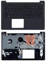 Клавиатура для ноутбука Dell Inspiron 3593 черная топ-панель