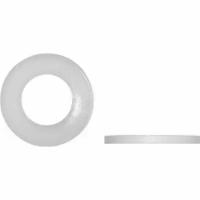Плоская полиамидная (пластиковая) шайба DINFIX DIN 125А, D6, 10 шт. 00-00001205