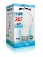 Светодиодная лампа SMARTBUY LED A65 20W E27 4000K