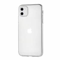 Силиконовый чехол Ubear для Apple iPhone 11, Laser Tone Case, текстурированный прозрачный