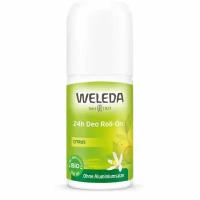 Цитрусовый дезодорант Weleda Roll-On 24 часа, 50мл