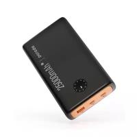 Портативный аккумулятор Porodo Compact Power Bank 25000mAh PD 120W (PD-PBFCH023-BK) Black