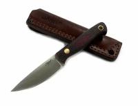 Нож Small, N690 конв., микарта красно-черная, 232.1454