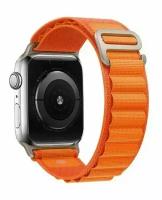 Тканевый ремешок для Apple Watch X8+ Ultra / X8 Ultra / X8 Pro+ / X8 Pro, Alpine Loop, оранжевый, 42-49mm