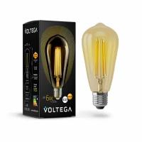 Лампа светодиодная Voltega 5526, E27, ST64