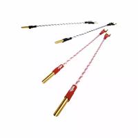 Перемычки для акустического терминала Nordost Norse Bi-Wire Jumpers Spade-Banana Black/Red