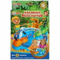 Игра настольная "накорми бегемотов", в кор, 15*27,9*4,6см Умные игры в кор.2*48шт