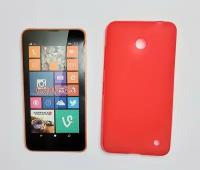 Чехол для Nokia Lumia 630/635 красный