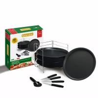 Подарочный набор для выпечки пиццы Guardini Pizza Set, 10 предметов