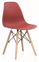 Пластиковый стул Woodville Eames PC-015 bordeaux