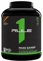 Гейнеры высокоуглеводные, Rule 1, Mass Gainer, 2.62 кг (5.78 lb), Шоколадно-арахисовое масло