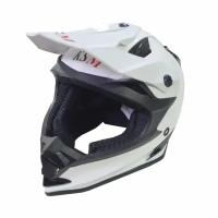 Шлем KSM Pro 818 кроссовый белый глянцевый (M) VCAN321