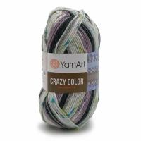 Пряжа Yarn art "Crazy color", цвет: 165 секционный, 260 м, 100 грамм (5 мотков) (количество товаров в комплекте: 5)
