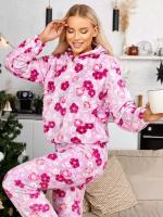 Пижама Miki's Deli, размер 46-48, розовый