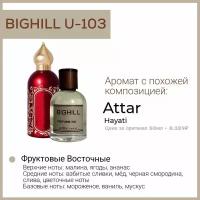 Премиальный селективный парфюм Bighill U-103 (Hayati Attar)