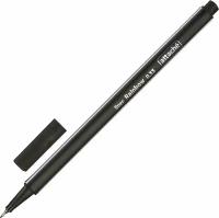 Ручка капиллярная Attache Rainbow (0.4мм, трехгранная) черная