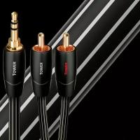 Кабель аудио 1xMini Jack - 2xRCA Audioquest Tower 3.5mm-RCA 2.0m