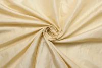 Ткань Тафта-шанжан креш желтовато-кремовая, ш150см, 0,5 м