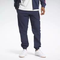 Брюки Reebok унисекс, Размер:2XL, Цвет:синий, Модель:CL VECTOR TRACKPANT