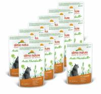 Almo Nature Паучи с курицей для вывода шерсти у кошек (Functional - Anti-Hairball with Chicken) 0,07 кг х 12 шт