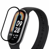 Aксессуар Защитное стекло Red Line для Xiaomi Mi Smart Band 8 PMMA 3D Black УТ000037716