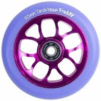 Колесо трюкового самоката Tech Team TT 110х24 мм. Freddy Purple