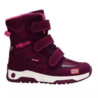 Ботинки Trollkids Kids Lofoten Winter Boots Redwood/Sweet Cherry (EU:30)