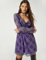 Платье KOTON, размер 48, фиолетовый