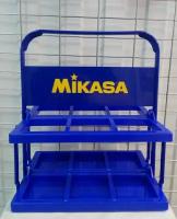 Подставка переноска MIKASA для 6 бутылок волейбольных Складная
