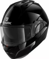 Мотошлем трансформер модуляр SHARK EVO GT BLANK Black, S