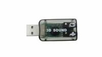 Внешняя USB звуковая карта Sound Audiocontroller