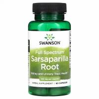 Swanson, Full Spectrum Sarsaparilla Root, 450 mg, 60 Capsules