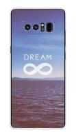 Силиконовый чехол на Samsung Galaxy Note 8 / Самсунг Галакси Ноте 8.0 "Dream бесконечность"