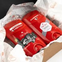 Подарочный набор для мужчин Old Spice. ("Original" дезодорант-стик 50мл.+ "Wolfthorn" дезодорант-стик 50мл.) в крафтовой коробке+ подарочный пакет