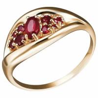 Серебряное кольцо с Рубинами