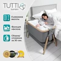 Колыбель Tutti Bambini CoZee с колесами